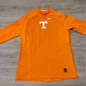 Men’s Tennessee Orange Hyperwarm Nike Long Sleeve Shirt Men’s Size Large Fitted